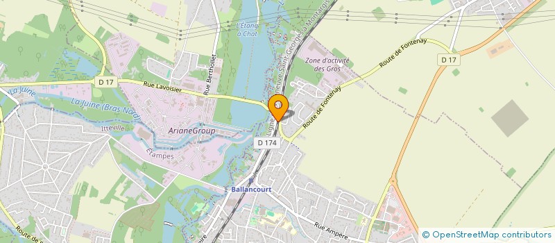 localisation de l'entreprise MADAME MYRIAM KABECHE  BALLANCOURT-SUR-ESSONNE