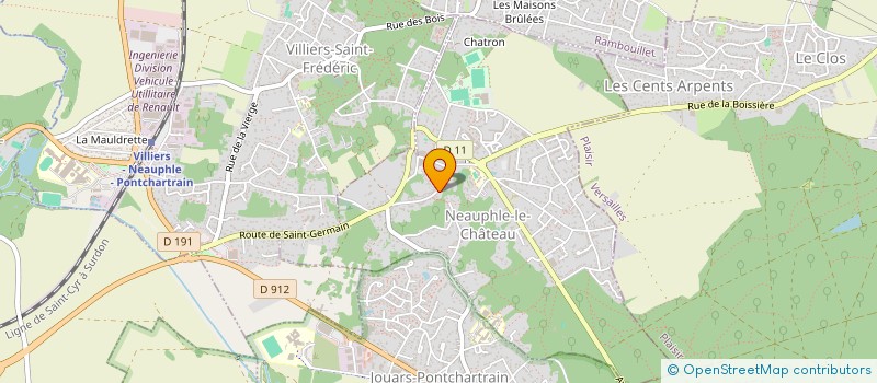 localisation de l'entreprise MADAME MYRIAM KALI  NEAUPHLE-LE-CHATEAU