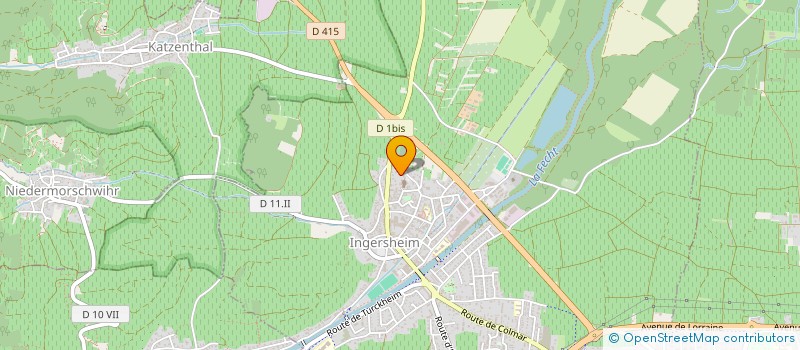 localisation de l'entreprise MADAME MYRIAM KAUFFMANN  INGERSHEIM