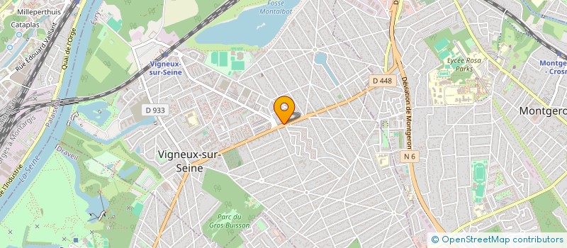 localisation de l'entreprise MADAME MYRIAM KERFATI à VIGNEUX-SUR-SEINE