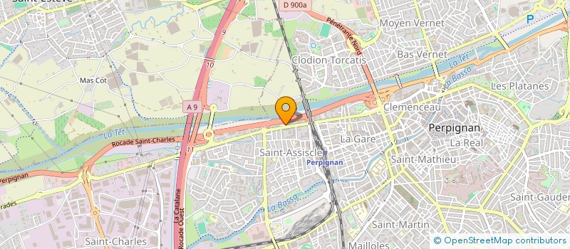 localisation de l'entreprise MADAME MYRIAM KHALID  PERPIGNAN