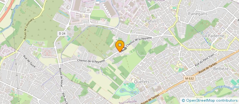 localisation de l'entreprise MADAME MYRIAM KHELIF à TOURNEFEUILLE