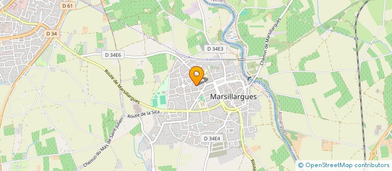 localisation de l'entreprise MADAME MYRIAM KHENOUNE  MARSILLARGUES