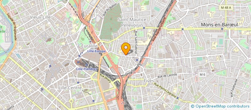 localisation de l'entreprise MADAME MYRIAM KHOUALED à LILLE