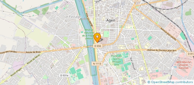 localisation de l'entreprise MADAME MYRIAM KIENTZ  AGEN