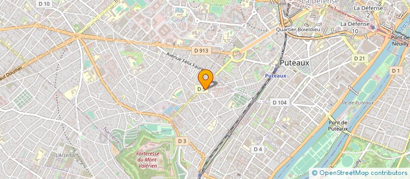 localisation de l'entreprise MADAME MYRIAM KLOUTSE à SURESNES