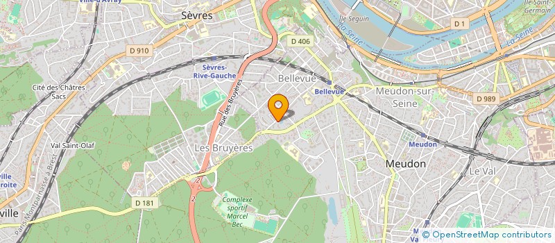 localisation de l'entreprise MADAME MYRIAM KONE  MEUDON