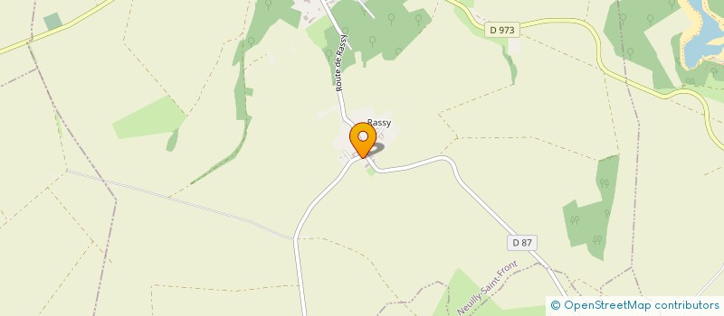 localisation de l'entreprise MADAME MYRIAM KUTZ  NEUILLY-SAINT-FRONT