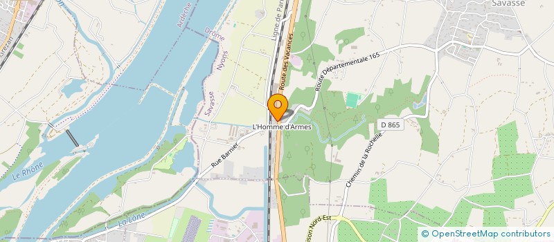 localisation de l'entreprise MADAME MYRIAM LA SALA  LES SALLES-SUR-VERDON