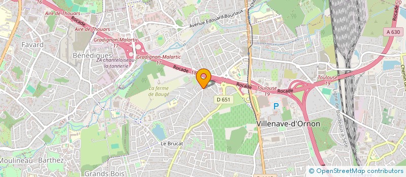 localisation de l'entreprise MADAME MYRIAM LABYAD  TRESSES