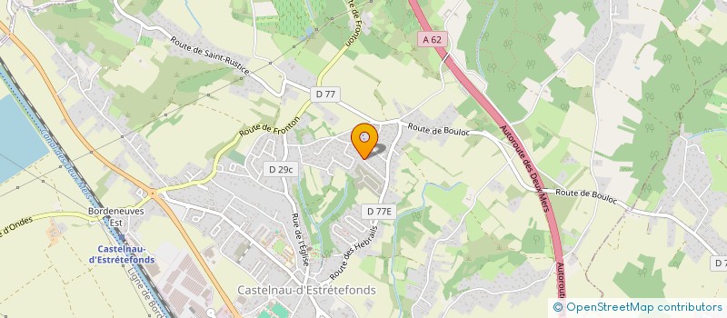 localisation de l'entreprise MADAME MYRIAM LACROUX  CASTELNAU-D'ESTRETEFONDS