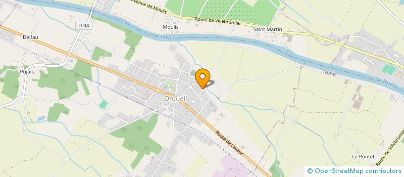 localisation de l'entreprise MADAME MYRIAM LAFFONT à ORGUEIL