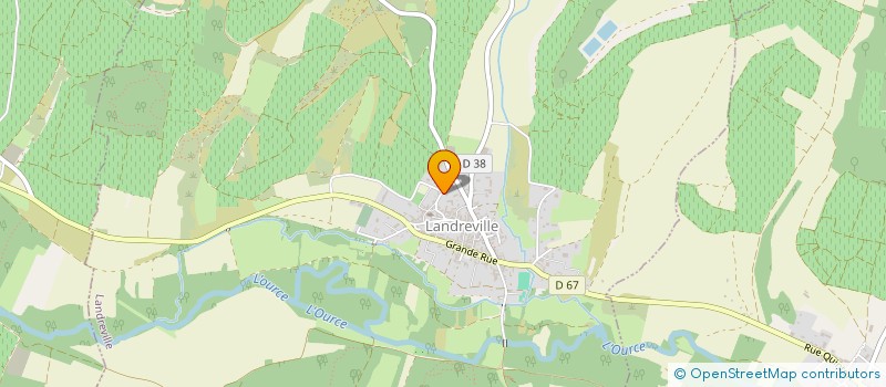 localisation de l'entreprise MADAME MYRIAM LAHOUSSINE  LANDREVILLE