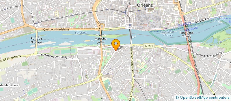 localisation de l'entreprise MADAME MYRIAM LAHSINAT  ORLEANS