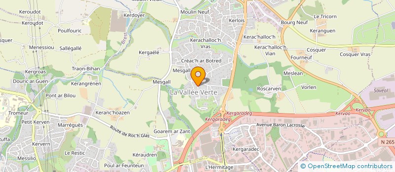 localisation de l'entreprise MADAME MYRIAM LAKEHAL-AYAT  GOUESNOU