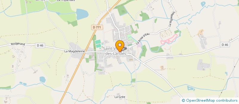 localisation de l'entreprise MADAME MYRIAM LAMBALLAIS  SAINT-VINCENT-DES-LANDES