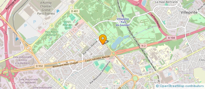 localisation de l'entreprise MADAME MYRIAM LAMRANI à AULNAY-SOUS-BOIS