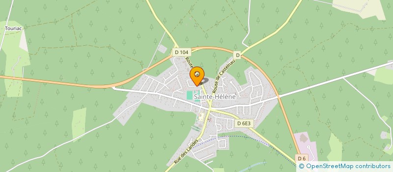 localisation de l'entreprise MADAME MYRIAM LANOELLE  SAINTE-HELENE