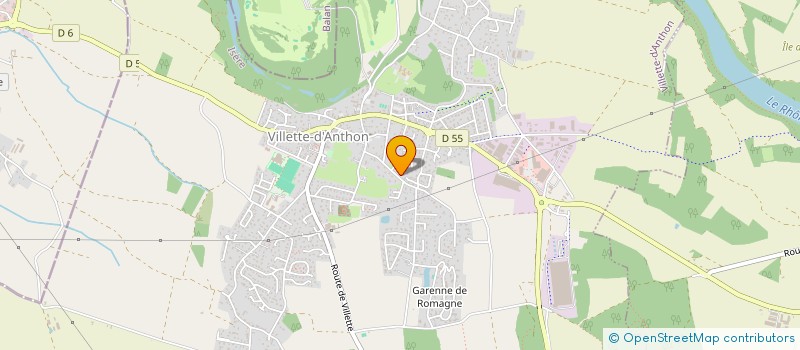 localisation de l'entreprise MADAME MYRIAM LARDINOIS  VILLETTE D'ANTHON