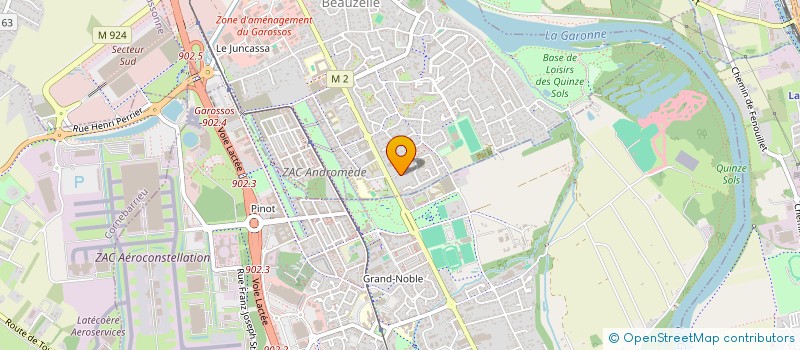 localisation de l'entreprise MADAME MYRIAM LATHIERE à BLAGNAC