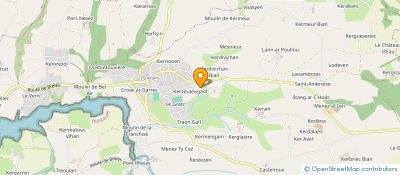 localisation de l'entreprise MADAME MYRIAM LE GLEAU à BRELES