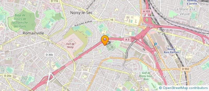 localisation de l'entreprise MADAME MYRIAM LE GOFF  NOISY-LE-SEC