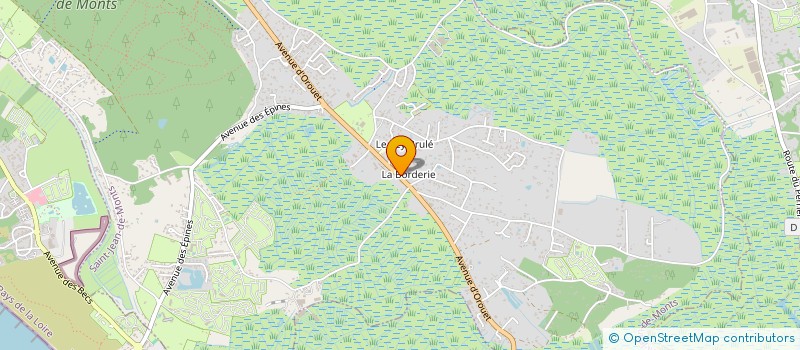 localisation de l'entreprise MADAME MYRIAM LE GUEN  SAINT-JEAN-DE-MONTS