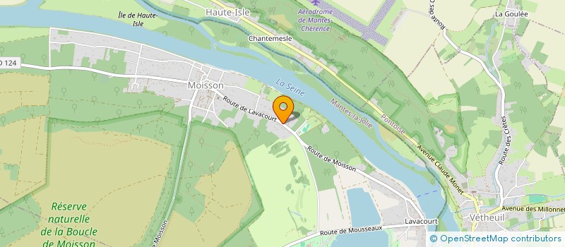 localisation de l'entreprise MADAME MYRIAM LECLERC  MOISSON