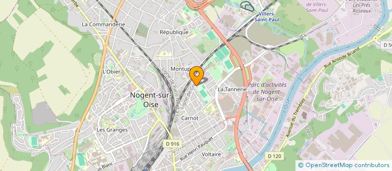 localisation de l'entreprise MADAME MYRIAM LEKEHAL  NOGENT-SUR-OISE