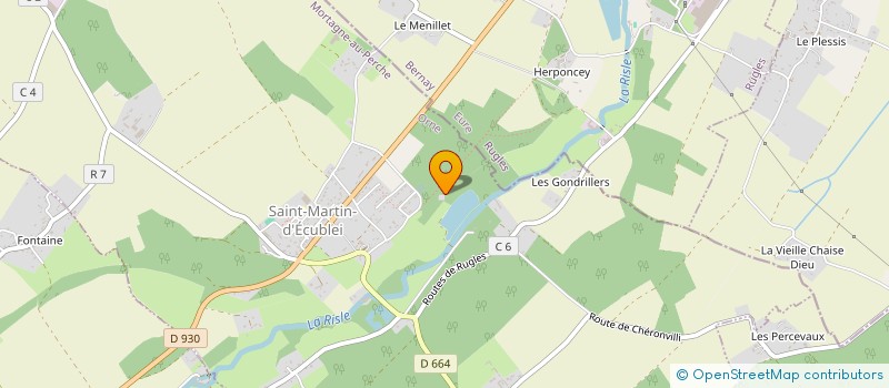 localisation de l'entreprise MADAME MYRIAM LELOUP à CRULAI