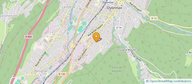 localisation de l'entreprise MADAME MYRIAM LEMGHARI à OYONNAX
