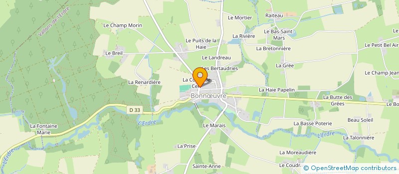 localisation de l'entreprise MADAME MYRIAM LEMOINE  VALLONS-DE-L'ERDRE