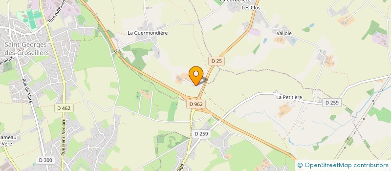 localisation de l'entreprise MADAME MYRIAM LEPELTIER à AUBUSSON