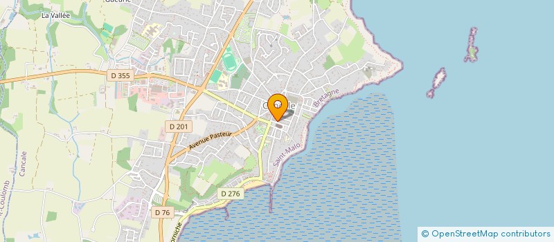 localisation de l'entreprise MADAME MYRIAM LESCARMURE  CANCALE