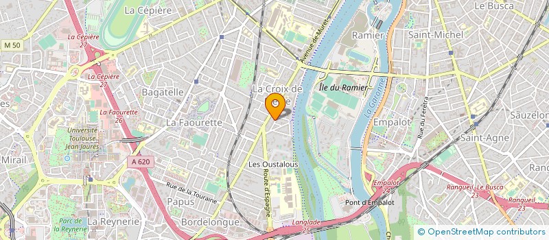 localisation de l'entreprise MADAME MYRIAM LESCURE à TOULOUSE