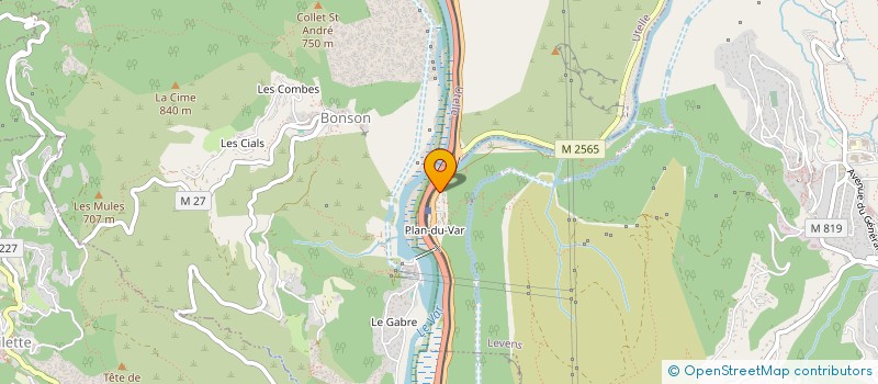 localisation de l'entreprise MADAME MYRIAM LETANG  LEVENS