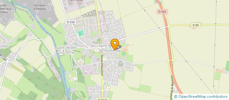 localisation de l'entreprise MADAME MYRIAM LEVANNIER à SAINT-MARTIN-DE-FONTENAY