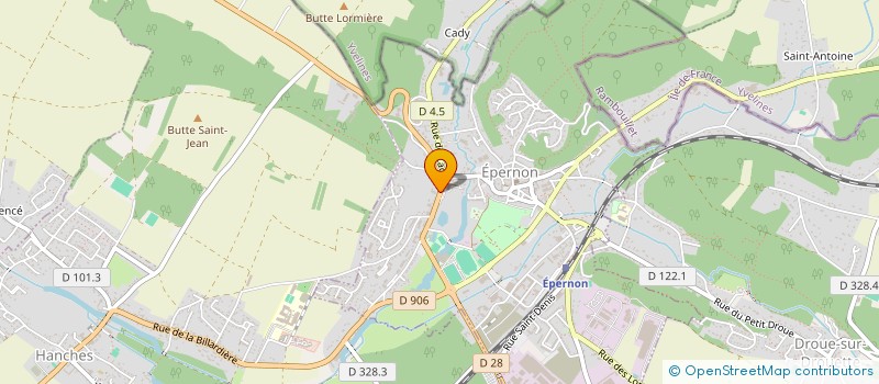 localisation de l'entreprise MADAME MYRIAM LEVI à EPERNON