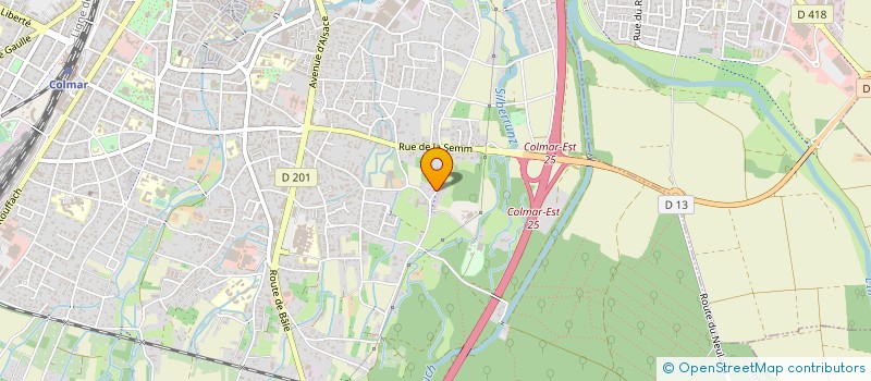 localisation de l'entreprise MADAME MYRIAM LIEDHART  COLMAR