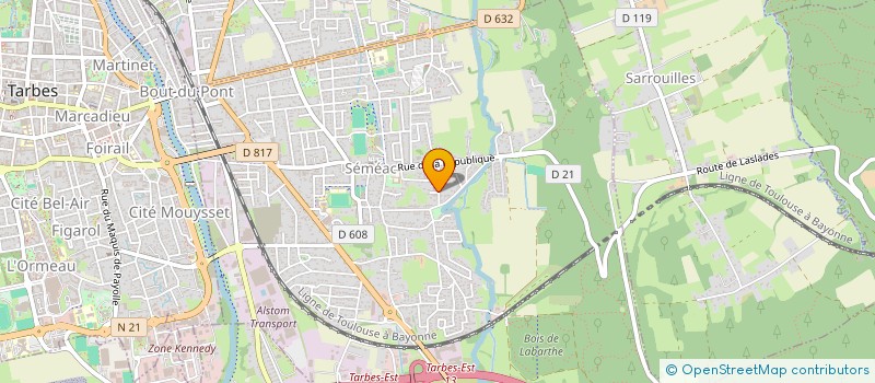 localisation de l'entreprise MADAME MYRIAM LIVAS  SEMEAC