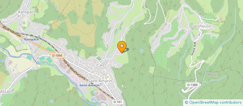 localisation de l'entreprise MADAME MYRIAM LOCATELLI  SAINT-AMARIN