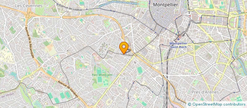 localisation de l'entreprise MADAME MYRIAM LONGO  MONTPELLIER