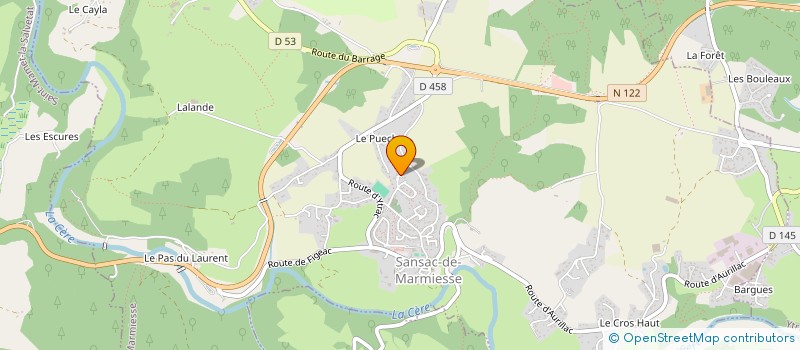 localisation de l'entreprise MADAME MYRIAM LOUBIERES  MAURS