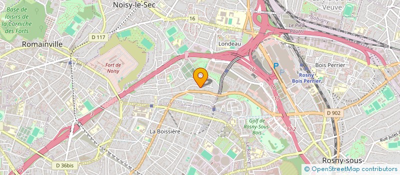 localisation de l'entreprise MADAME MYRIAM LOUGHZALI à NOISY-LE-SEC