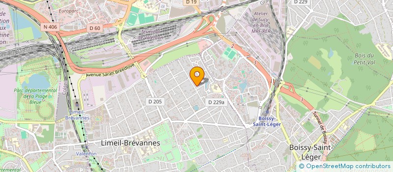 localisation de l'entreprise MADAME MYRIAM LOUKA  LIMEIL-BREVANNES