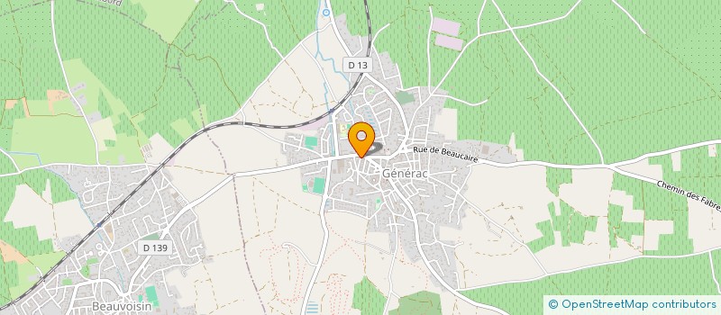 localisation de l'entreprise MADAME MYRIAM MAGAGLI  GENERAC