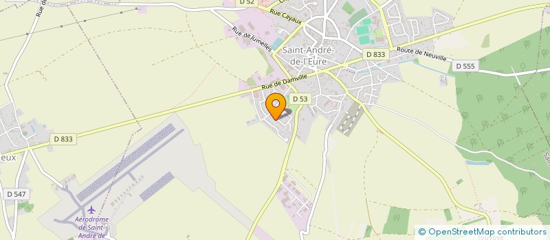 localisation de l'entreprise MADAME MYRIAM MAHAY  SAINT-ANDRE-DE-L'EURE