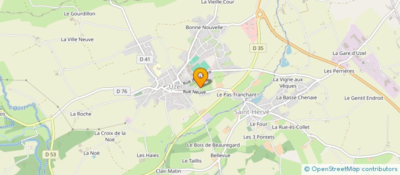 localisation de l'entreprise MADAME MYRIAM MAHE  UZEL