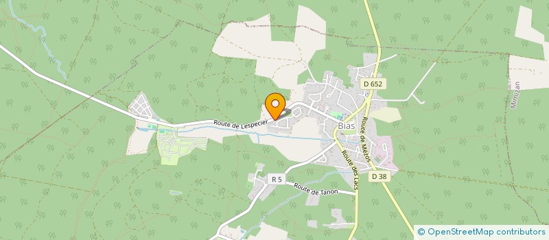 localisation de l'entreprise MADAME MYRIAM MAILLOT  BIAS