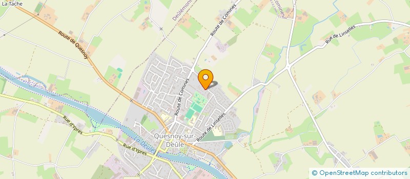 localisation de l'entreprise MADAME MYRIAM MAKANE à QUESNOY-SUR-DEULE